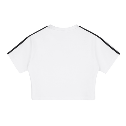 Please Stand Clear Crop Top