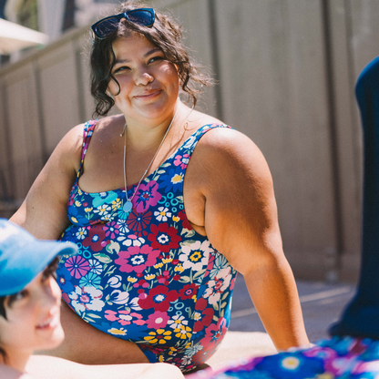 London Floral One-Piece Swimsuit
