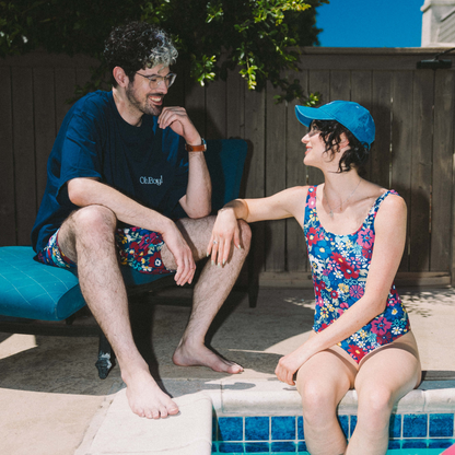 London Floral One-Piece Swimsuit
