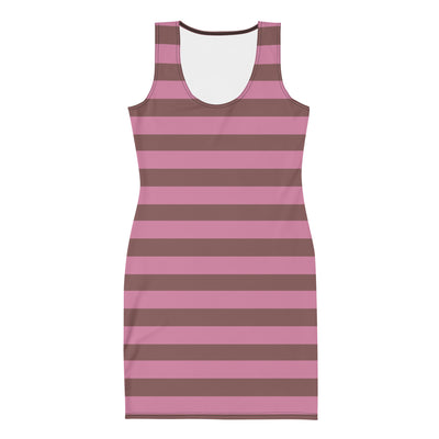 Cheshire Stripe Sleeveless Mini Dress