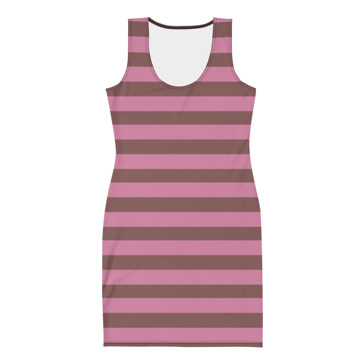 Cheshire Stripe Sleeveless Mini Dress