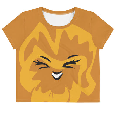 Golden Afternoon Magic Cropped Tee