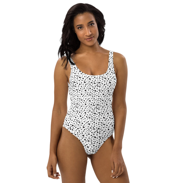 Dalmatian One-Piece Swimsuit