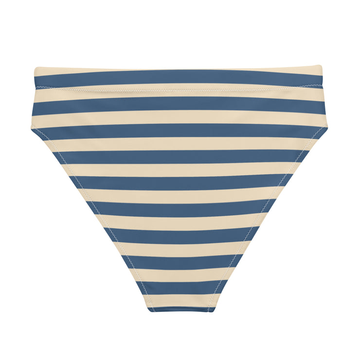 Smee Stripe High Rise Recycled Bikini Bottom