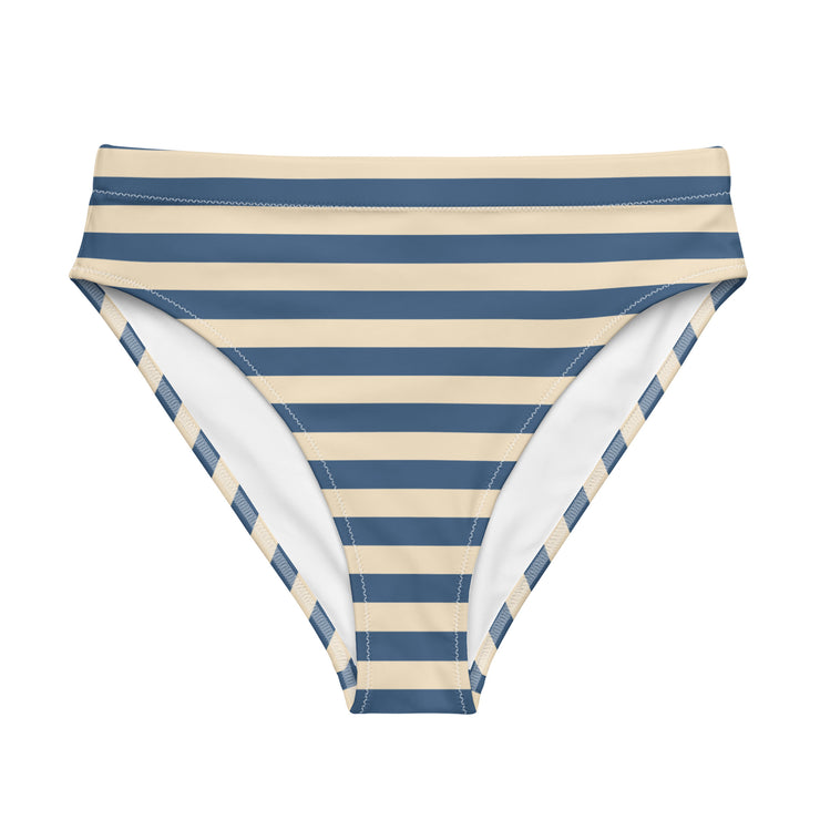Smee Stripe High Rise Recycled Bikini Bottom