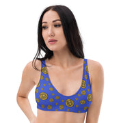 Gummi Blue Recycled Bikini Top