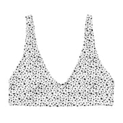 Dalmatian Recycled Bikini Top