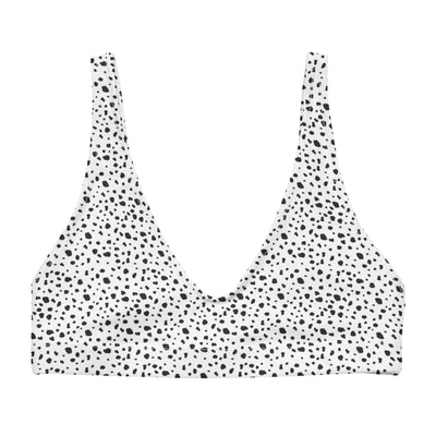 Dalmatian Recycled Bikini Top