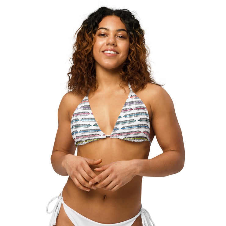 Monorail Recycled String Bikini Top