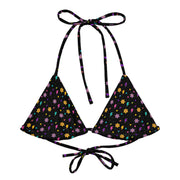 Powerline Recycled String Bikini Top