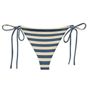 Smee Stripe Recycled String Bikini Bottom