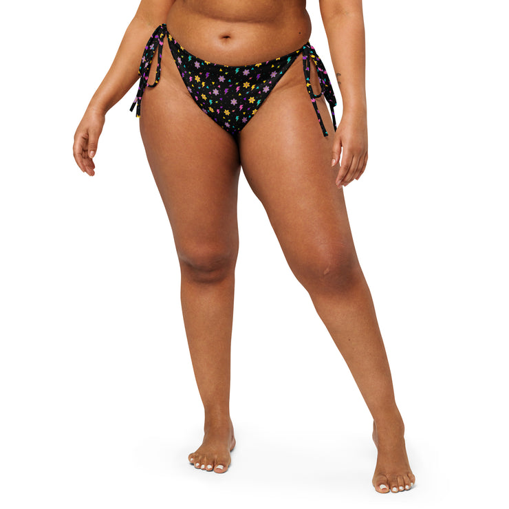 Powerline Recycled String Bikini Bottom