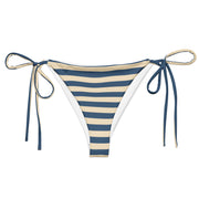 Smee Stripe Recycled String Bikini Bottom