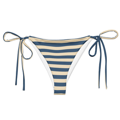 Smee Stripe Recycled String Bikini Bottom