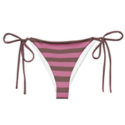 Cheshire Stripe Recycled String Bikini Bottom