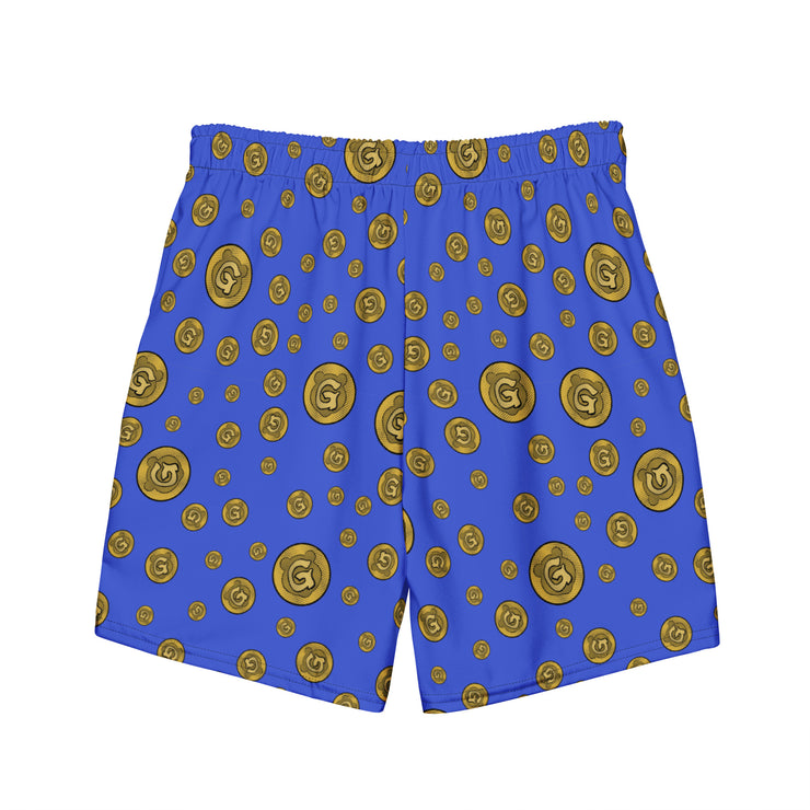 Gummi Blue Recycled Swim Trunks