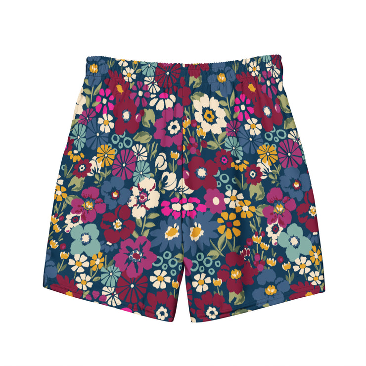 London Floral Recycled Swim Trunks