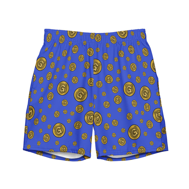 Gummi Blue Recycled Swim Trunks
