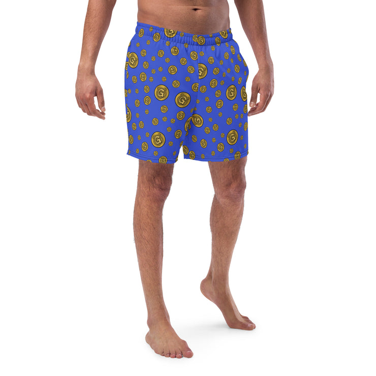 Gummi Blue Recycled Swim Trunks