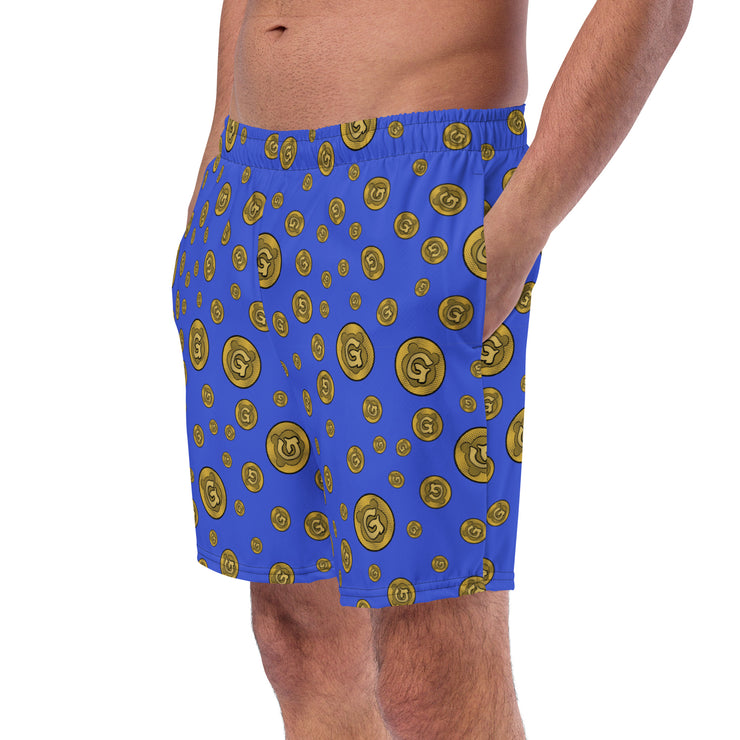 Gummi Blue Recycled Swim Trunks