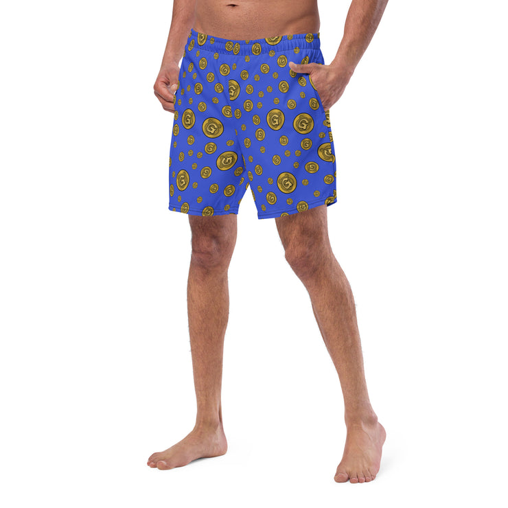Gummi Blue Recycled Swim Trunks