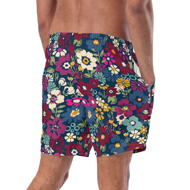 London Floral Recycled Swim Trunks