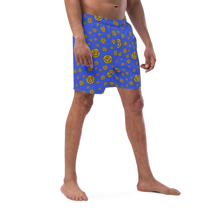 Gummi Blue Recycled Swim Trunks