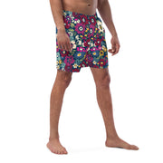 London Floral Recycled Swim Trunks
