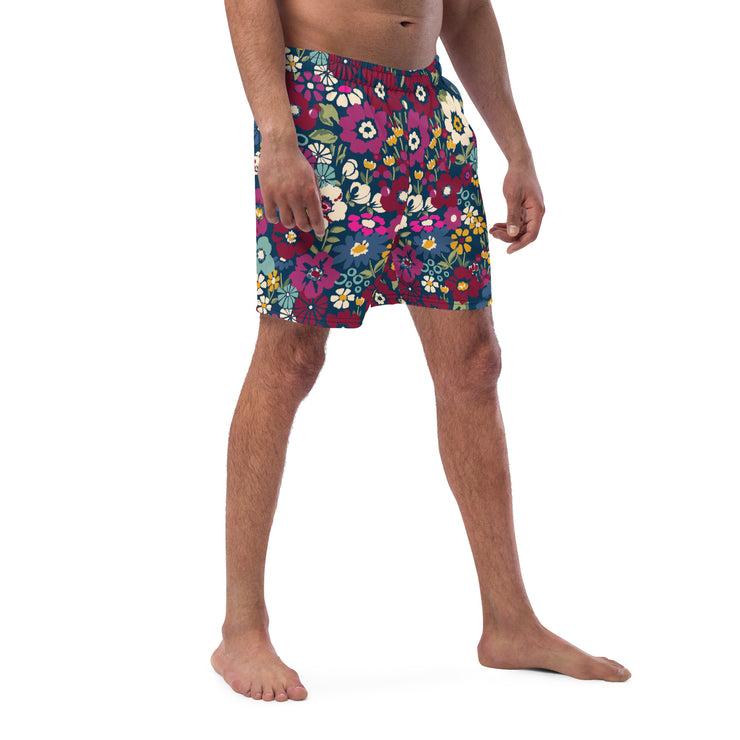 London Floral Recycled Swim Trunks