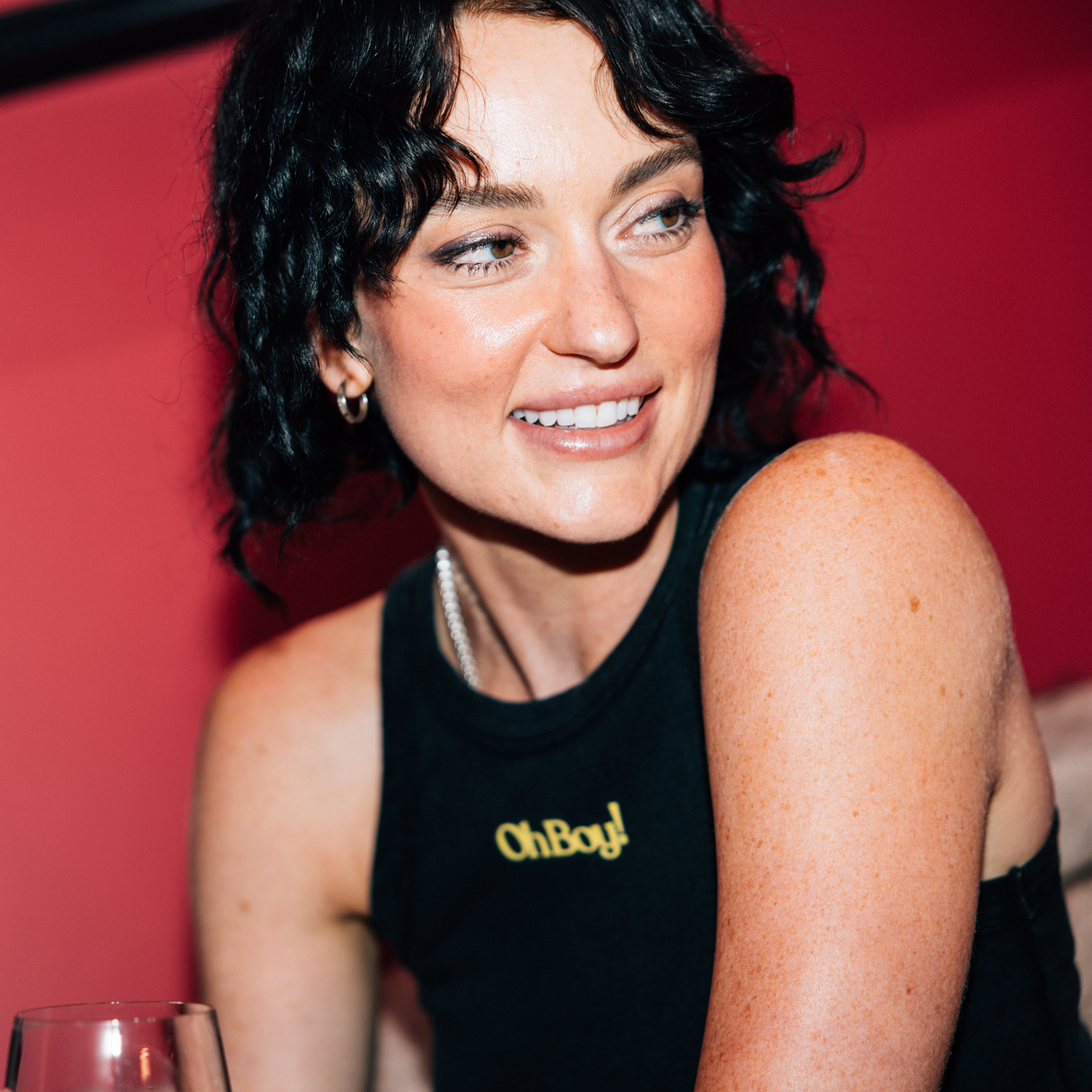 Signature Snow Washed Tank Top