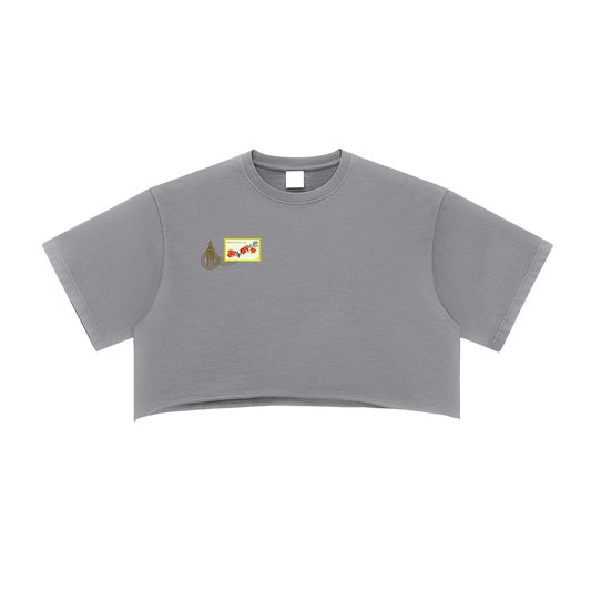 Welcome to Fantasy Raw Edge Crop Top