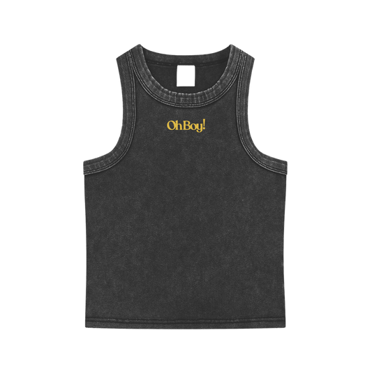 Signature Snow Washed Tank Top